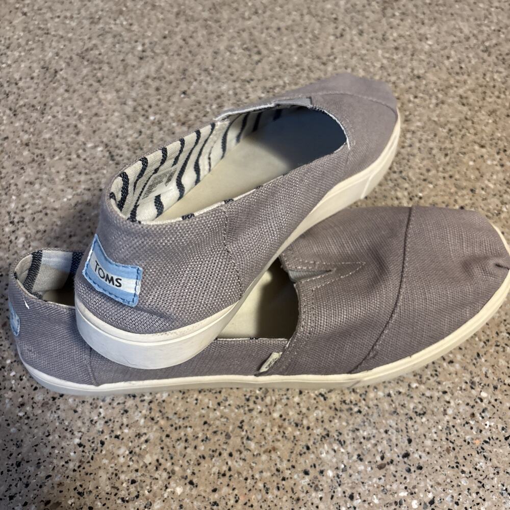 TOMS Z1517* Women's Alpargata‎ Cupsole Slip-On Size 11